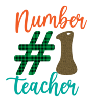 Teacher Sublimation Design png