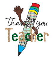 Teacher Sublimation Design png