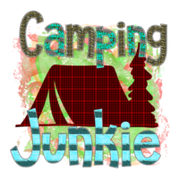 Camping Sublimation Design png