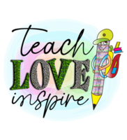 Teacher Sublimation Design png