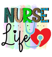 Nurse Sublimation Design png