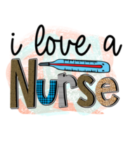 Krankenschwester Sublimation Design png