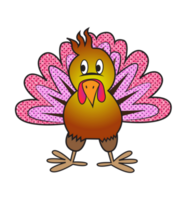 Turkey Sublimation Design png