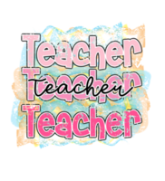 Teacher Sublimation Design png