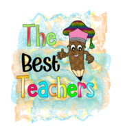 Teacher Sublimation Design png