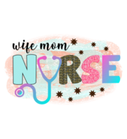 Nurse Sublimation Design png