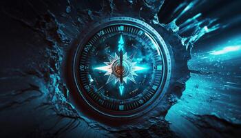 The Alien Compass A Mysterious Guide to Another World, Time or Dimension photo