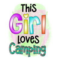 camping sublimatie ontwerp png