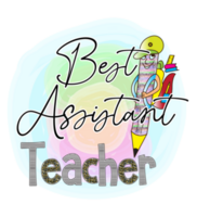 Teacher Sublimation Design png