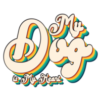 Dog Sublimation Design png