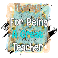 Teacher Sublimation Design png