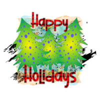 Kerstmis sublimatie ontwerp png