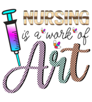 Nurse Sublimation Design png