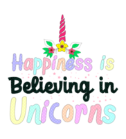 unicorno sublimazione design png