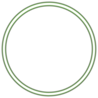 Glowing neon circle for your decoration. Neon light, round frame, blank space for text, ultraviolet spectrum, ring symbol, halo. png