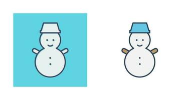 Snowman Vector Icon