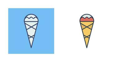 icono de vector de cono