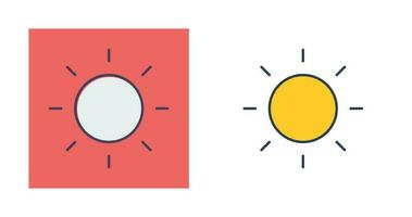Sun Vector Icon