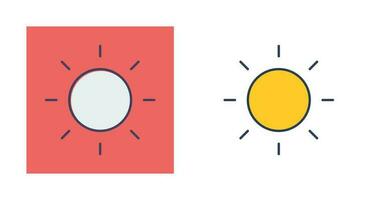 Sun Vector Icon