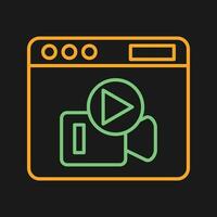 Vlog Vector Icon
