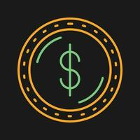 Dollar Currency Vector Icon