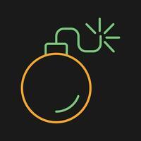 Bomb Vector Icon
