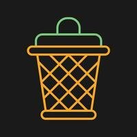 Dustbin Vector Icon