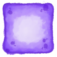 une violet Cadre pour votre message. png