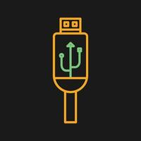 Usb Cable Vector Icon