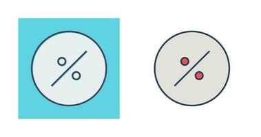 Percentage Symbol Vector Icon