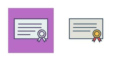 Diploma Vector Icon