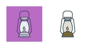 Gas Lamp Vector Icon