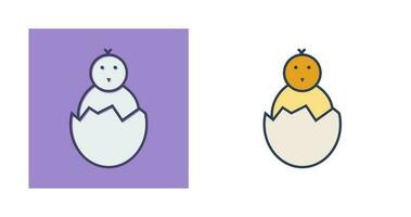 Hatched Egg Vector Icon