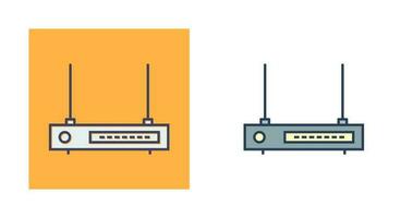 icono de vector de enrutador wifi