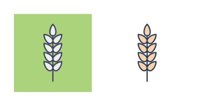 Wheat Vector Icon
