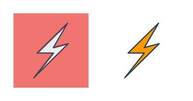 Lightening Vector Icon