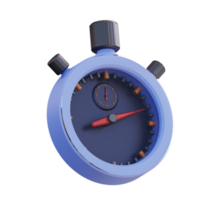 3d illustration stopwatch png