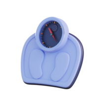 3d illustration of body scales png