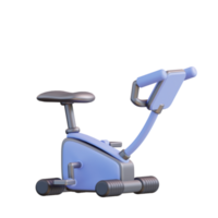 3d illustration Stationary bicycle png