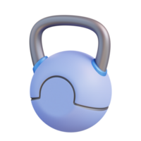 3d ilustração Kettlebells png