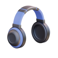 casque d'illustration 3d png