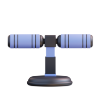 3d illustration sit up bars png