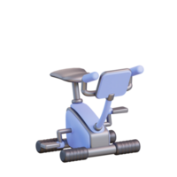 3d illustratie stationair fiets png