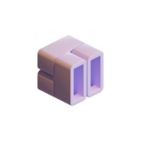 Würfel 3d machen Element png