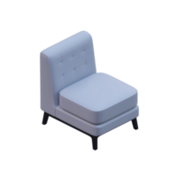 Sofa 3d machen Design Element png