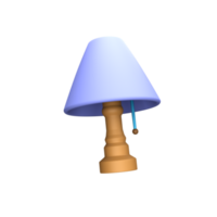 3d icona reso notte lampada png