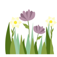 blommor trädgård för dekorationer png