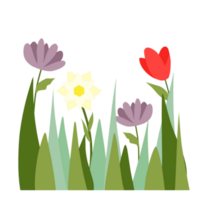 fleurs jardin pour décorations png