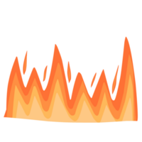 Fire Flames for Camping Decorations png