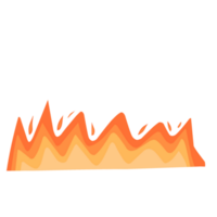 brand lågor för camping dekorationer png